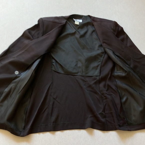 Mr Donovan Vintage Black Taffeta Blazzer (16) - Picture 8 of 11